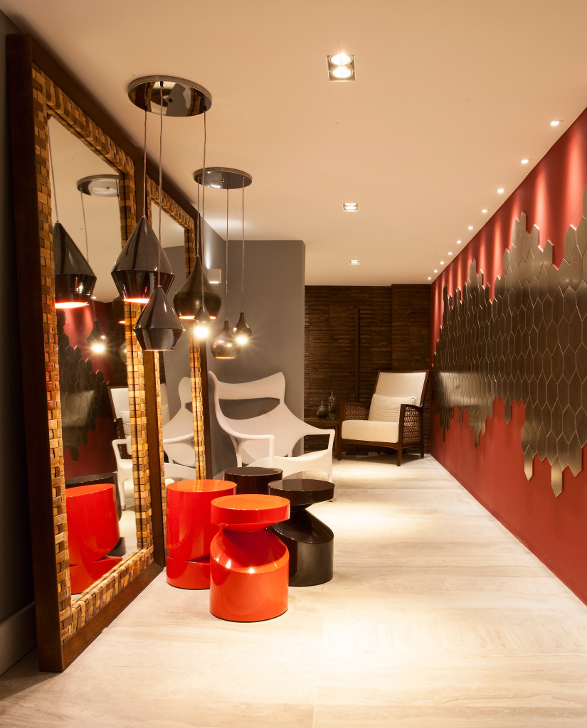 Imagem de lounge feito especialmente para relaxar. Foto: Levi Mendes Jr.