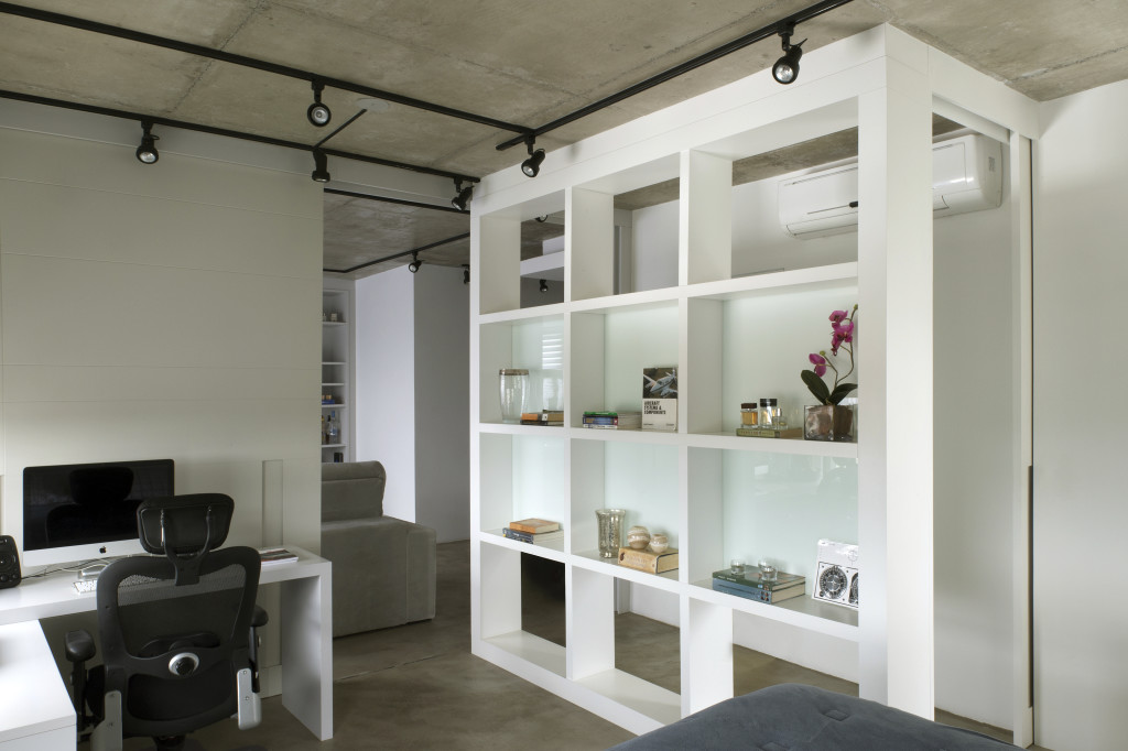 Imagem da estante vazada