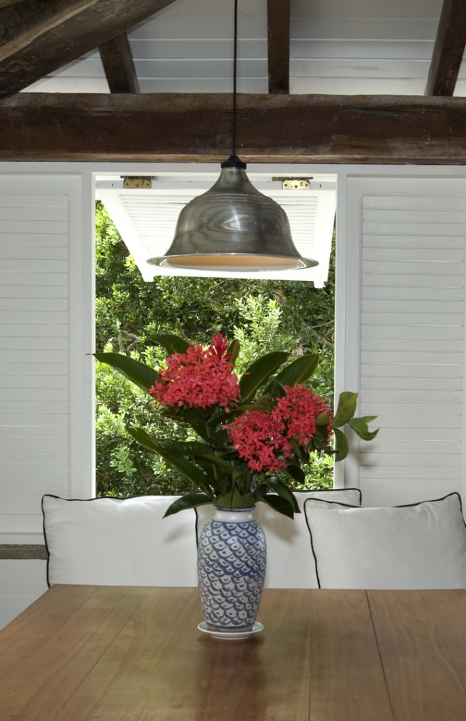 Imagem de Natureza externa e interior da morada se complementam.