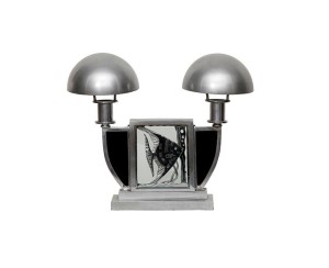 Imagem de Lanterna de mesa, Art Déco dos anos 1930, de metal cromado. Preço sob consulta na 5decadas.